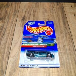 Vintage Hot Wheels 1998 X Ray Cruiser Series Lamborghini Diablo New.